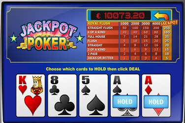 Jackpot poker kostenloses Demo Spiel