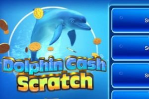 Dolphin cash scratch Rubbelkarten Spiel
