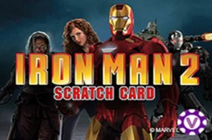 Iron man 2 scratch Rubbelkarten Spiel