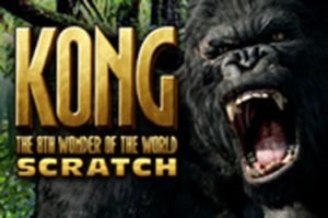 King kong scratch Rubbelkarten Spiel