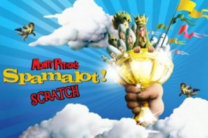 Monty pythons spamalot scratch Rubbelkarten Spiel