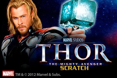 Thor scratch Rubbelkarten Spiel