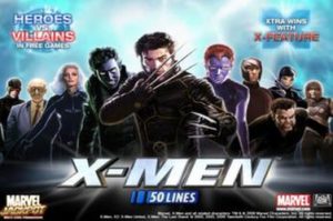 X-men 50 line Spielautomat
