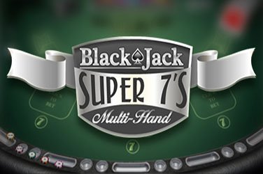 Blackjack super 7s multihand Tischspiel