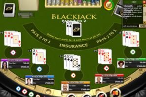 Blackjack surrender Tischspiel