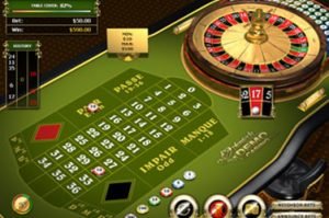 French roulette Tischspiel