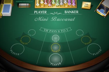 Mini baccarat spielen ohne Anmeldung