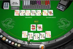 Pai gow poker Tischspiel