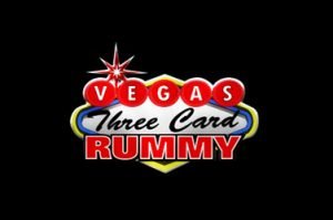 Vegas three card rummy Tischspiel
