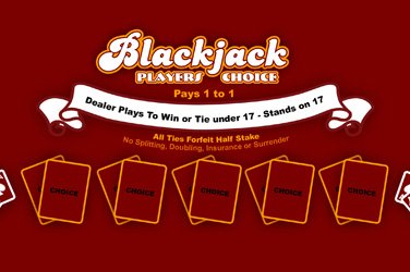 Blackjack players choice kostenloses Demo Spiel