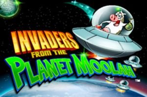 Invaders from the planet moolah Slotmaschine